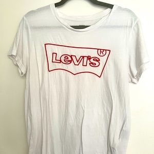 White Logo Levi’s Shirt